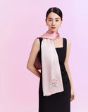 Embroidered scarf