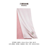 Embroidered scarf